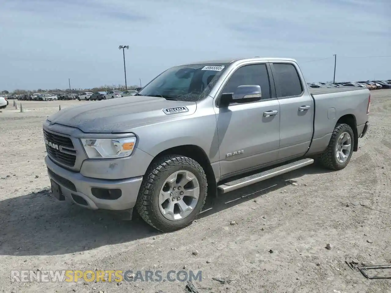 1 Photograph of a damaged car 1C6SRFBT5KN598852 RAM 1500 2019