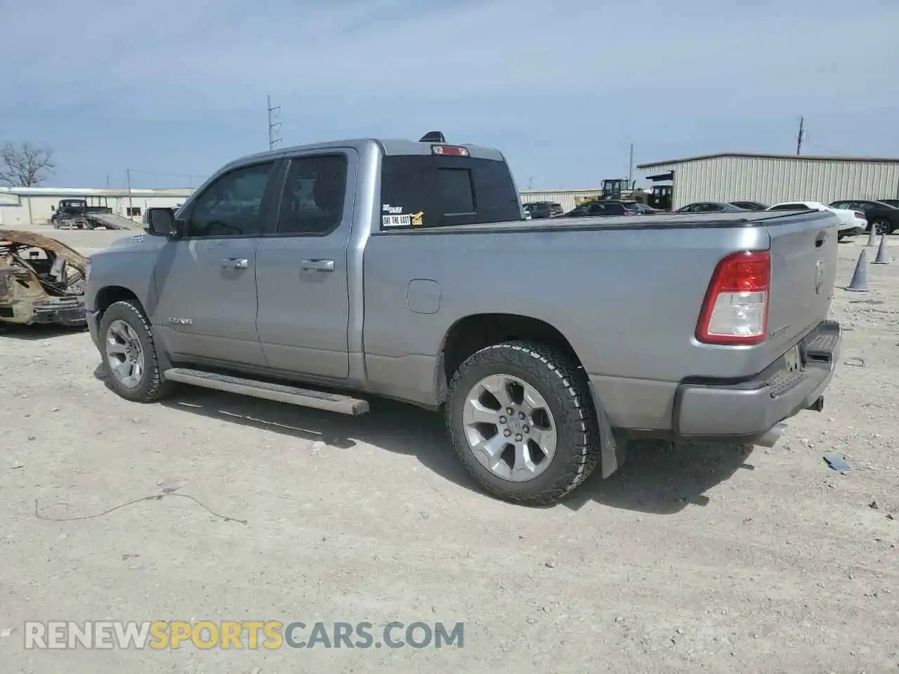2 Photograph of a damaged car 1C6SRFBT5KN598852 RAM 1500 2019