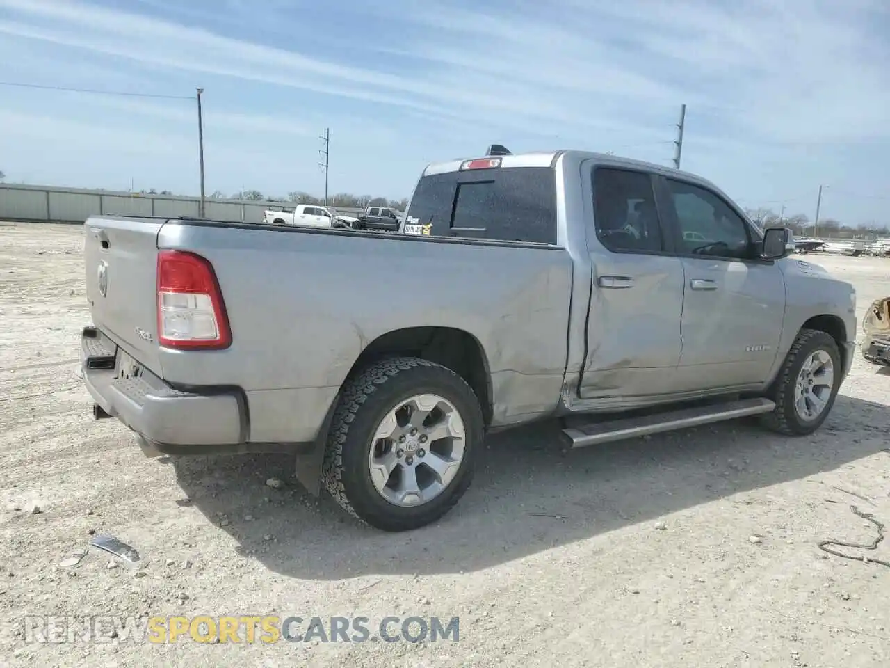 3 Photograph of a damaged car 1C6SRFBT5KN598852 RAM 1500 2019