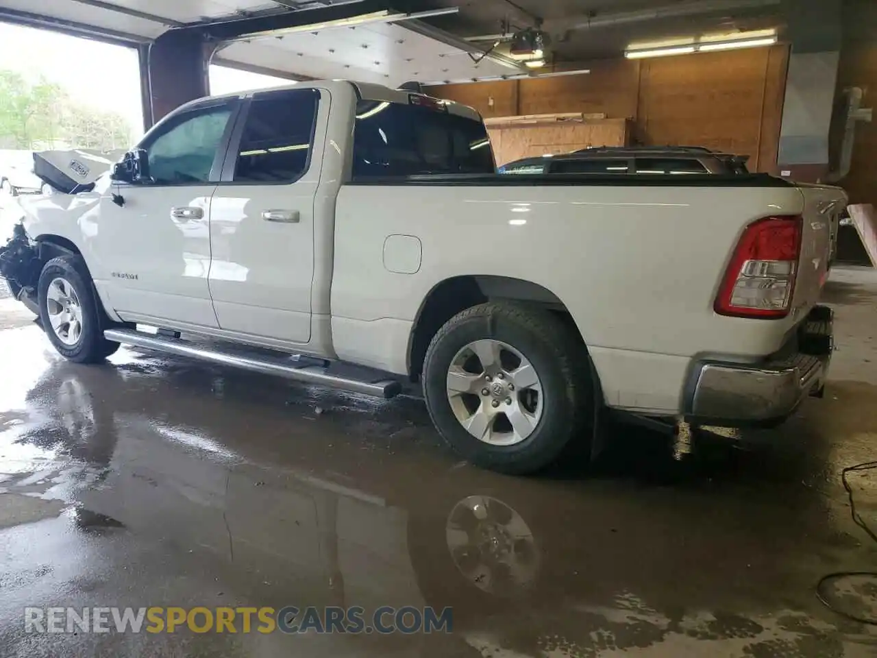 2 Photograph of a damaged car 1C6SRFBT6KN771892 RAM 1500 2019