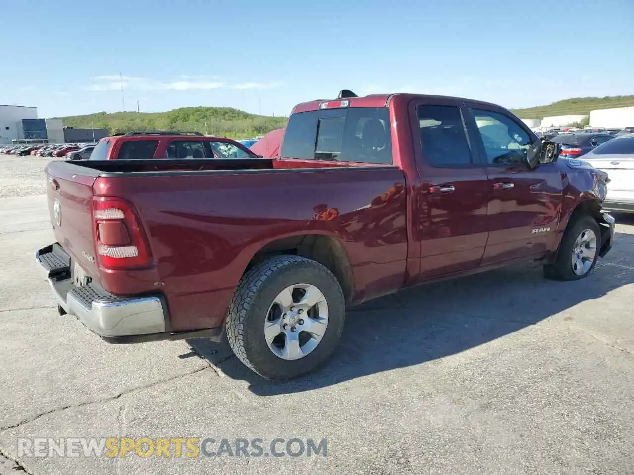 3 Photograph of a damaged car 1C6SRFBT7KN516085 RAM 1500 2019