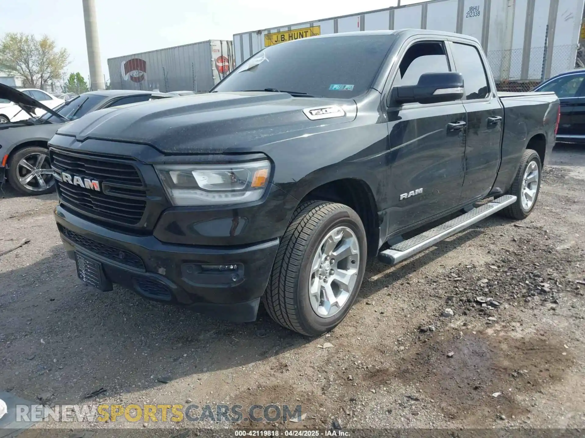 2 Photograph of a damaged car 1C6SRFBT9KN658616 RAM 1500 2019