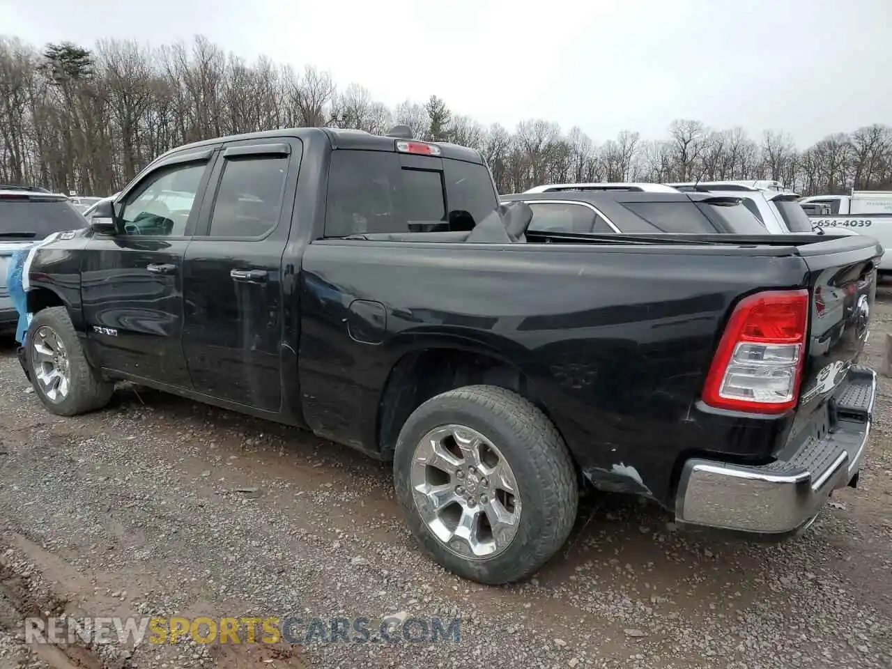 2 Photograph of a damaged car 1C6SRFBTXKN530224 RAM 1500 2019