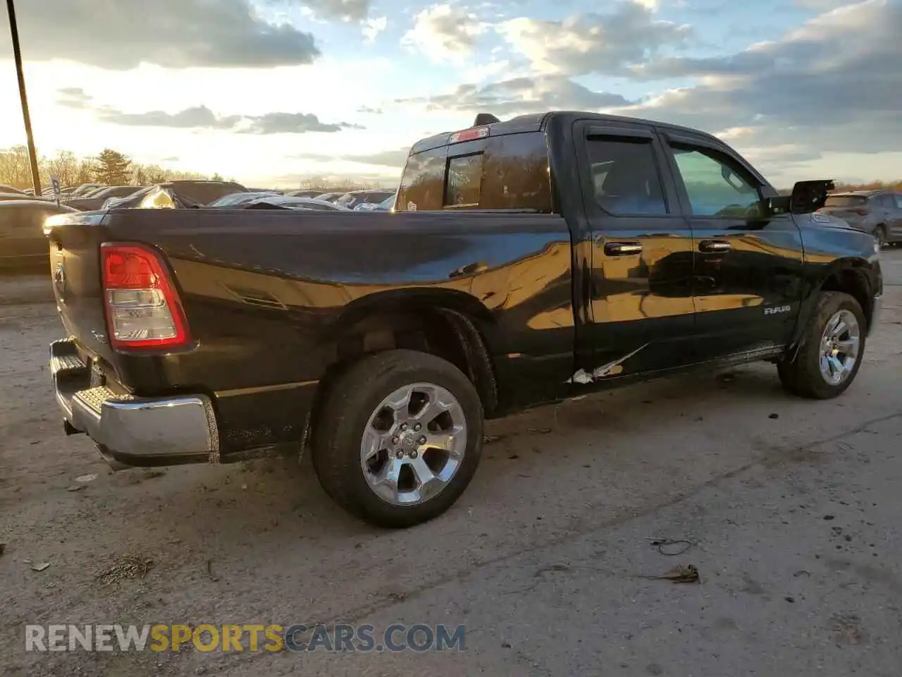 3 Photograph of a damaged car 1C6SRFBTXKN530224 RAM 1500 2019