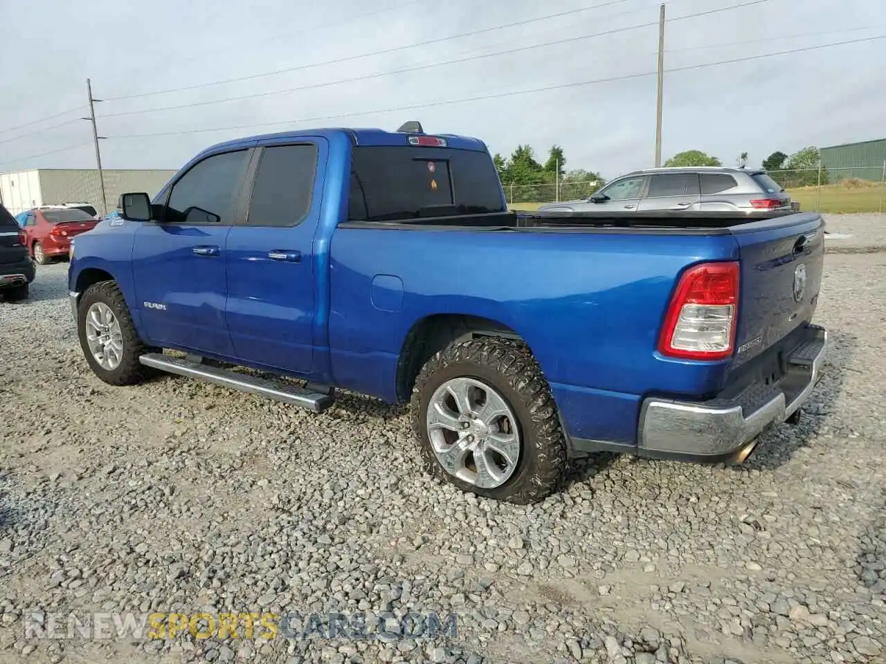 2 Photograph of a damaged car 1C6SRFBTXKN772124 RAM 1500 2019