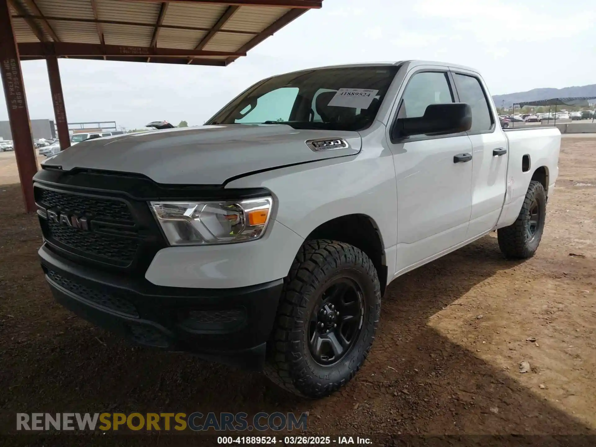 2 Photograph of a damaged car 1C6SRFCT4KN612951 RAM 1500 2019