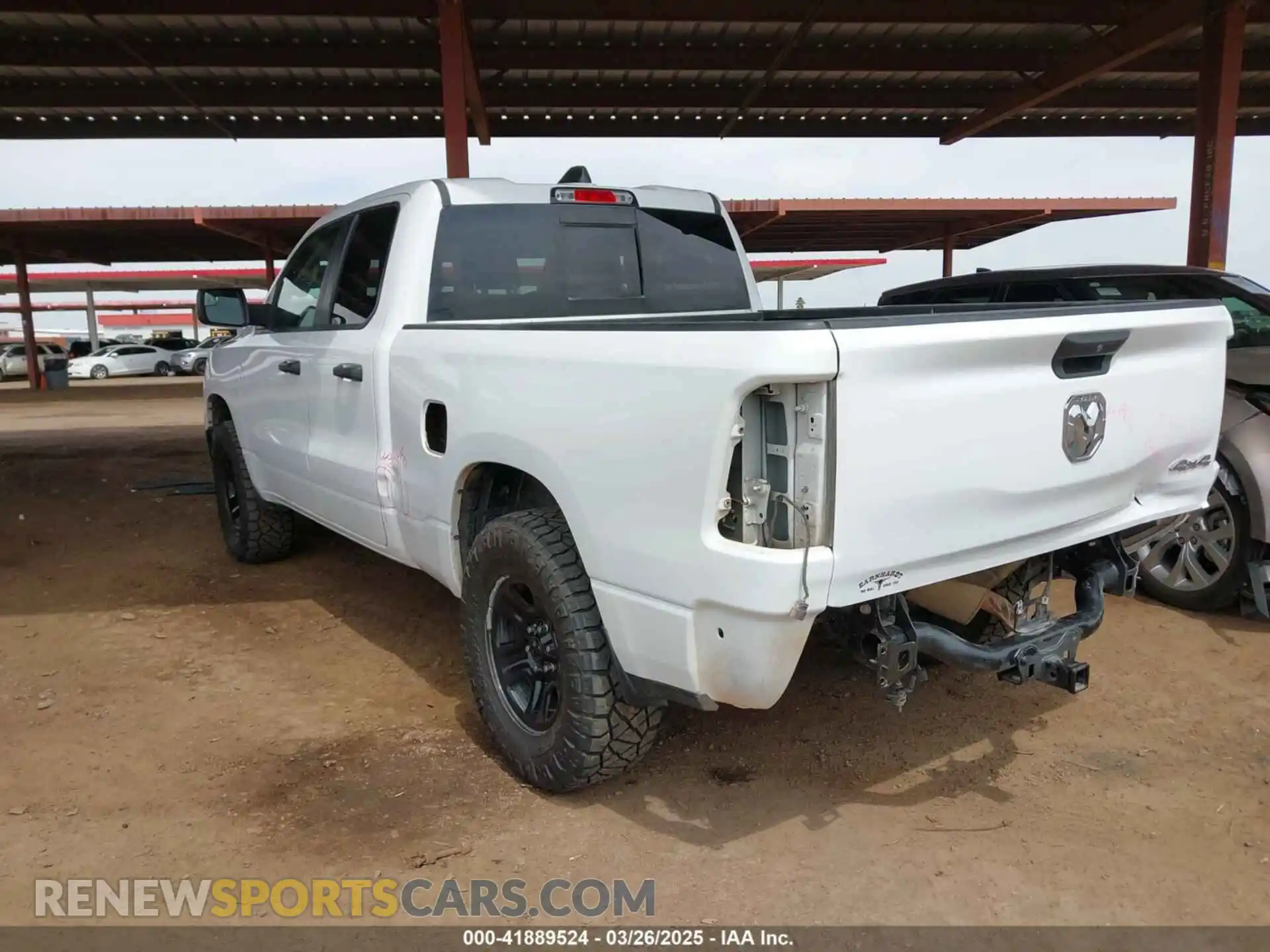 3 Photograph of a damaged car 1C6SRFCT4KN612951 RAM 1500 2019