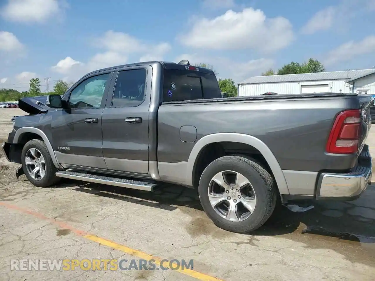 2 Photograph of a damaged car 1C6SRFDT2KN514953 RAM 1500 2019