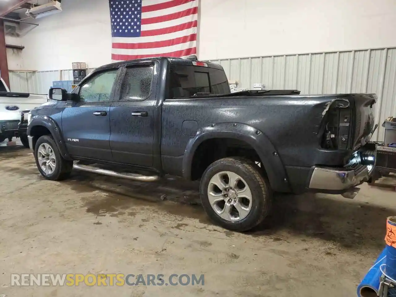 2 Photograph of a damaged car 1C6SRFDT6KN841744 RAM 1500 2019
