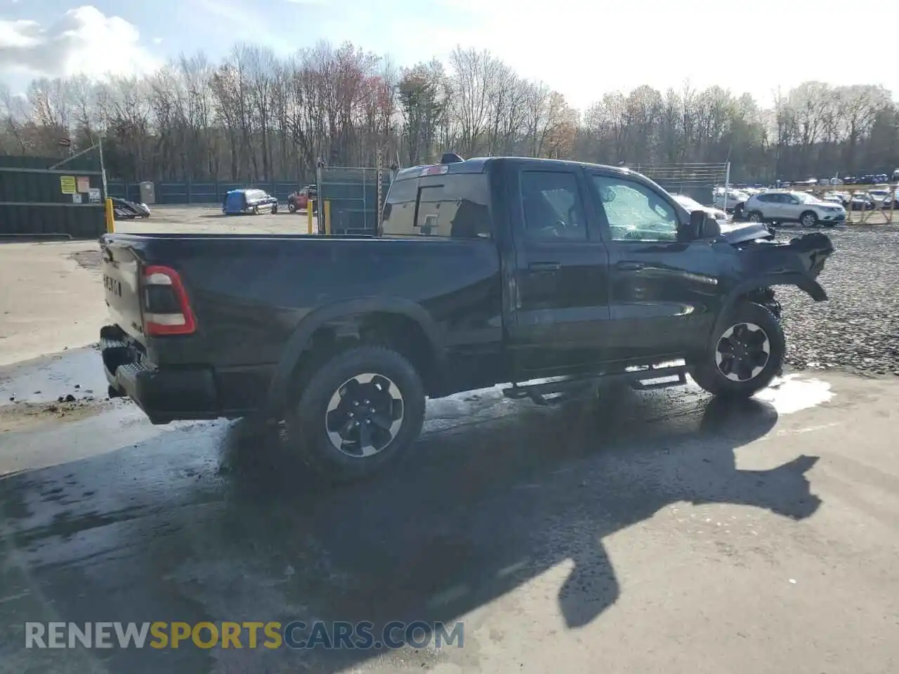 3 Photograph of a damaged car 1C6SRFET5KN580766 RAM 1500 2019