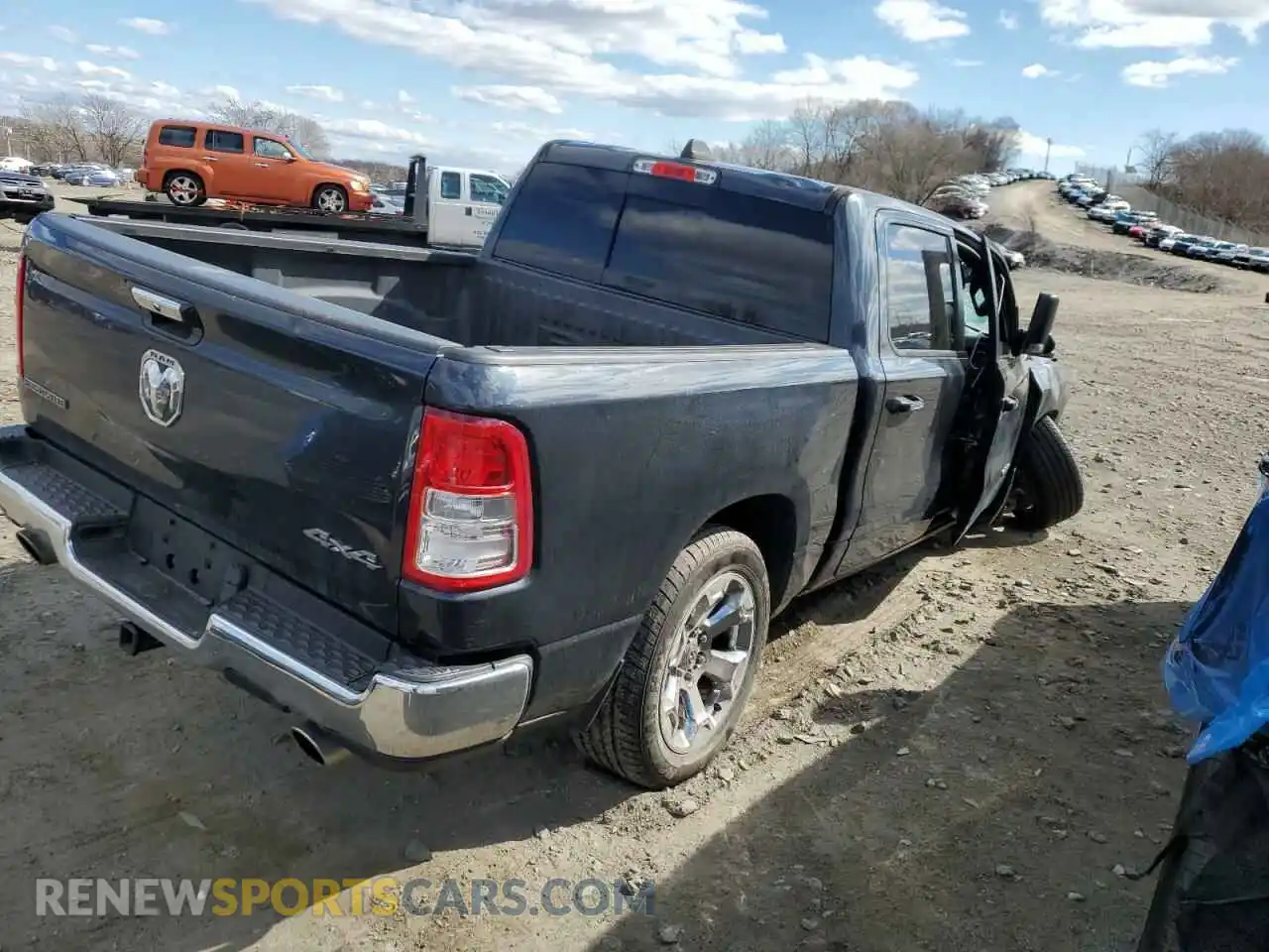 3 Photograph of a damaged car 1C6SRFFT0KN532414 RAM 1500 2019