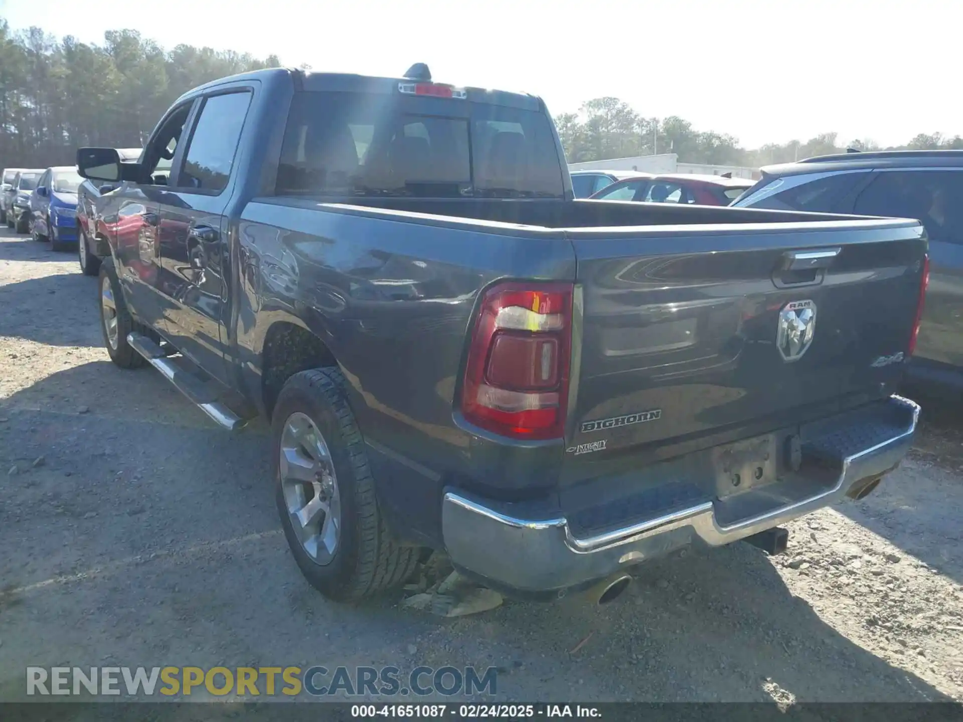 3 Photograph of a damaged car 1C6SRFFT0KN627457 RAM 1500 2019