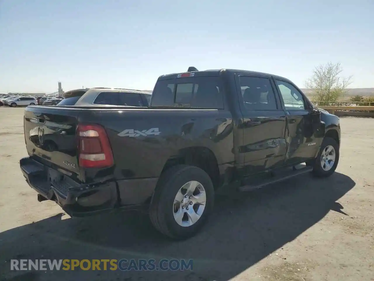 3 Photograph of a damaged car 1C6SRFFT0KN713965 RAM 1500 2019
