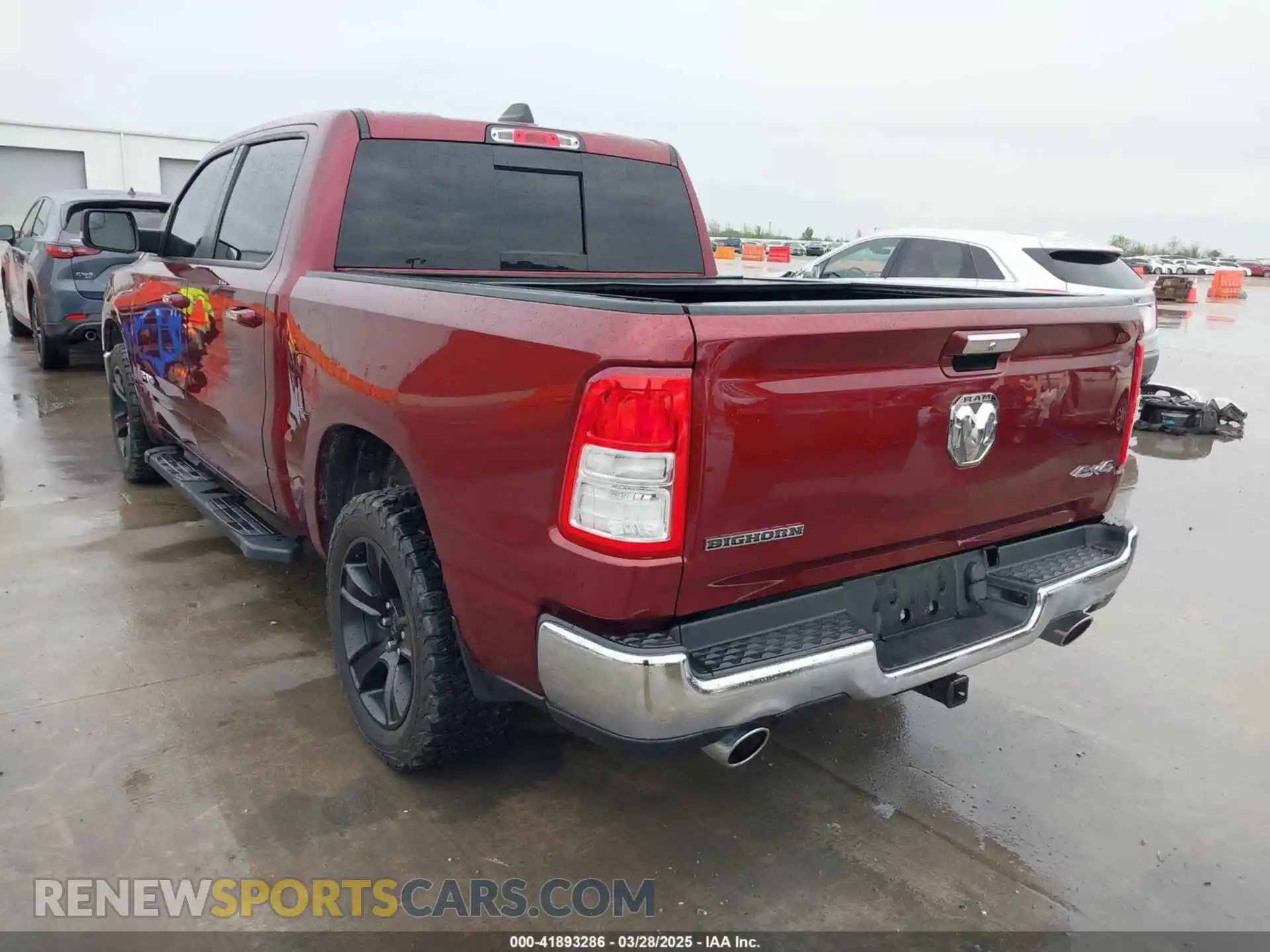 3 Photograph of a damaged car 1C6SRFFT0KN743306 RAM 1500 2019