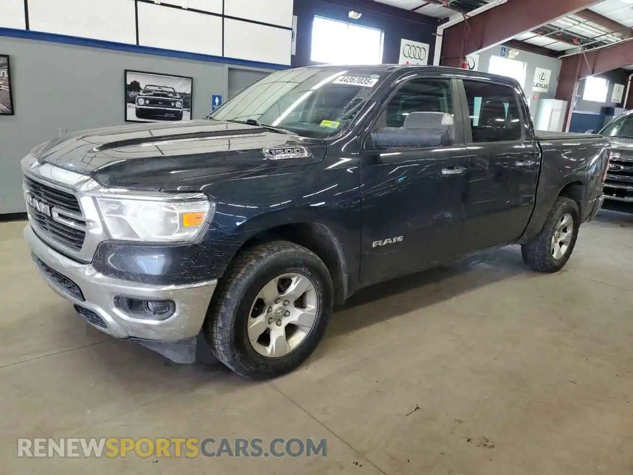 1 Photograph of a damaged car 1C6SRFFT0KN797317 RAM 1500 2019