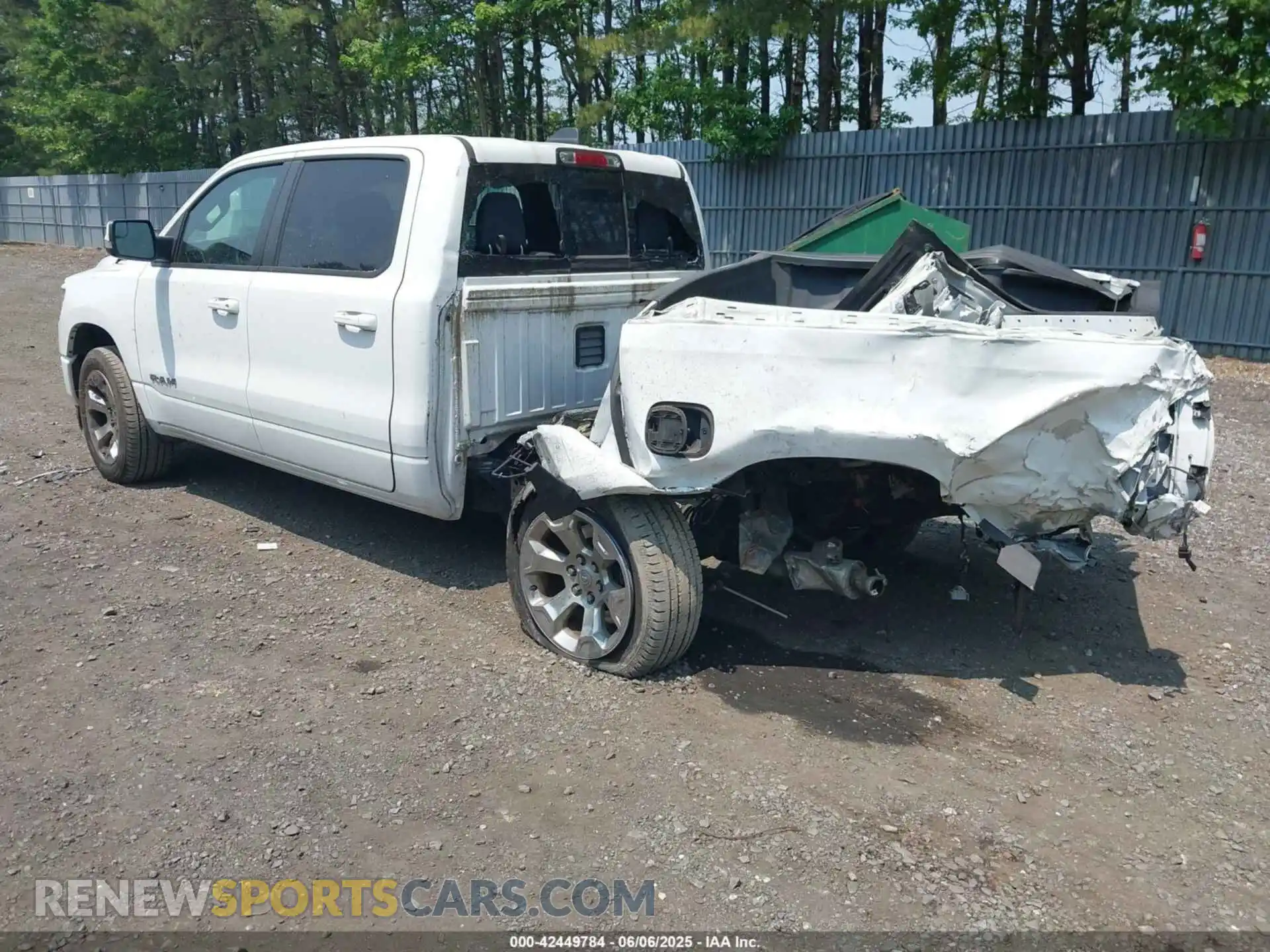 3 Photograph of a damaged car 1C6SRFFT0KN823513 RAM 1500 2019