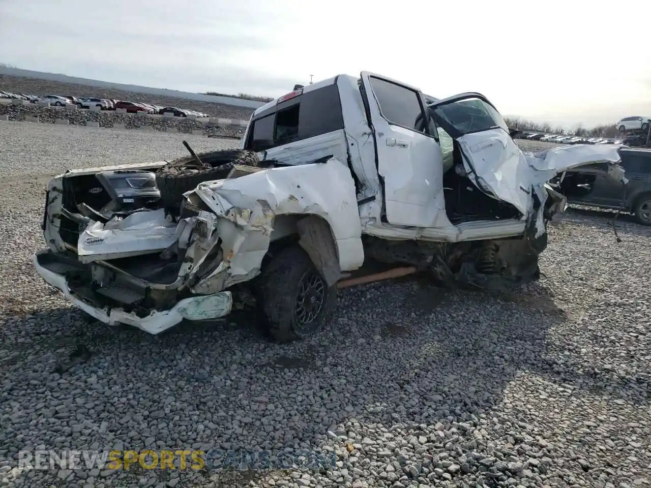 3 Photograph of a damaged car 1C6SRFFT1KN626592 RAM 1500 2019