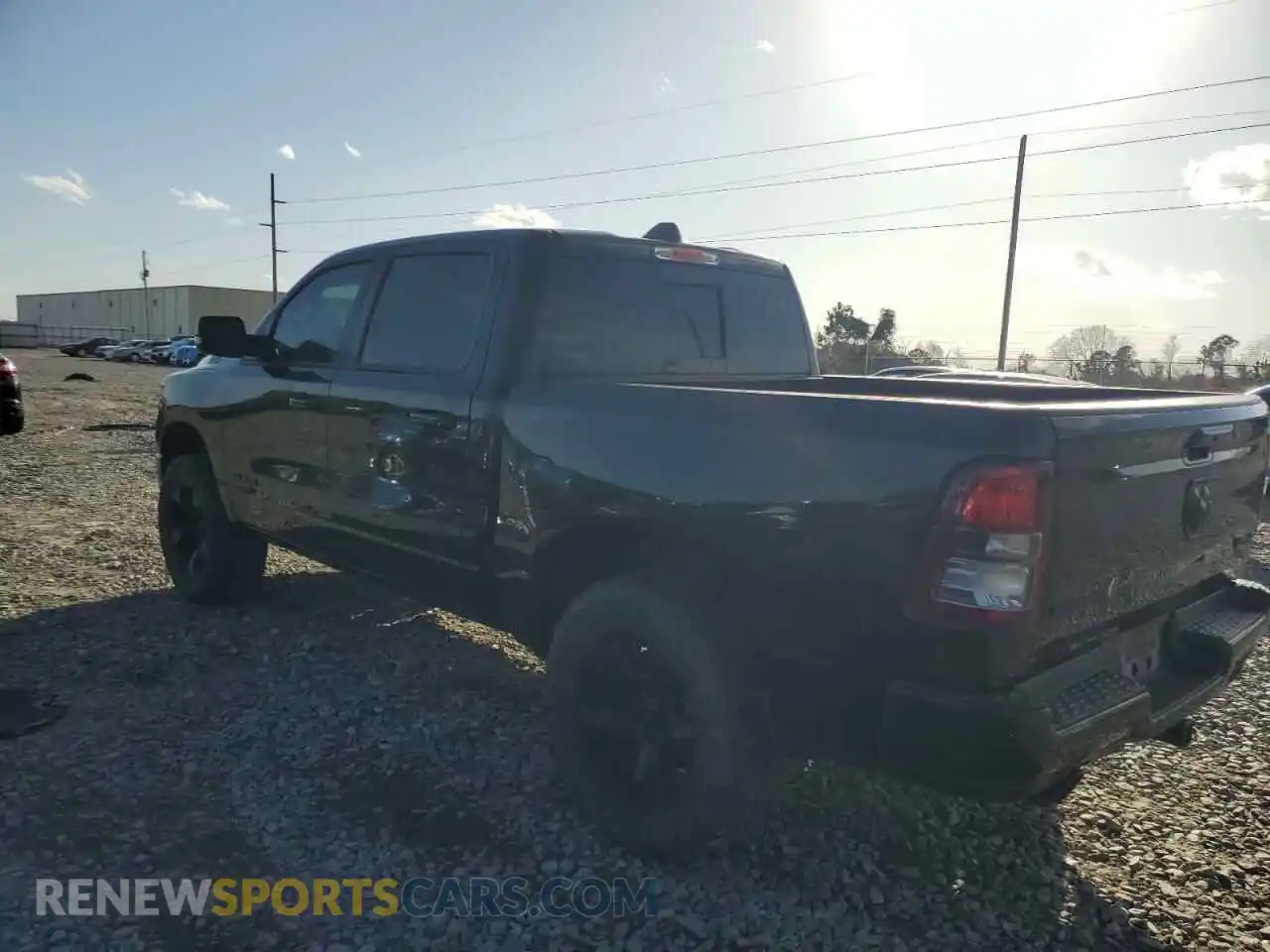 2 Photograph of a damaged car 1C6SRFFT1KN708855 RAM 1500 2019