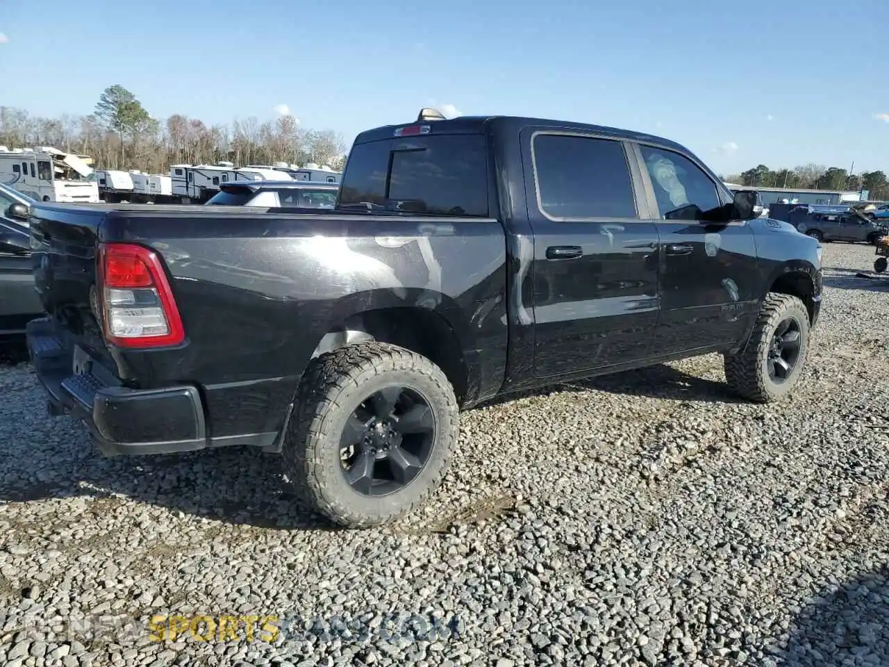 3 Photograph of a damaged car 1C6SRFFT1KN708855 RAM 1500 2019