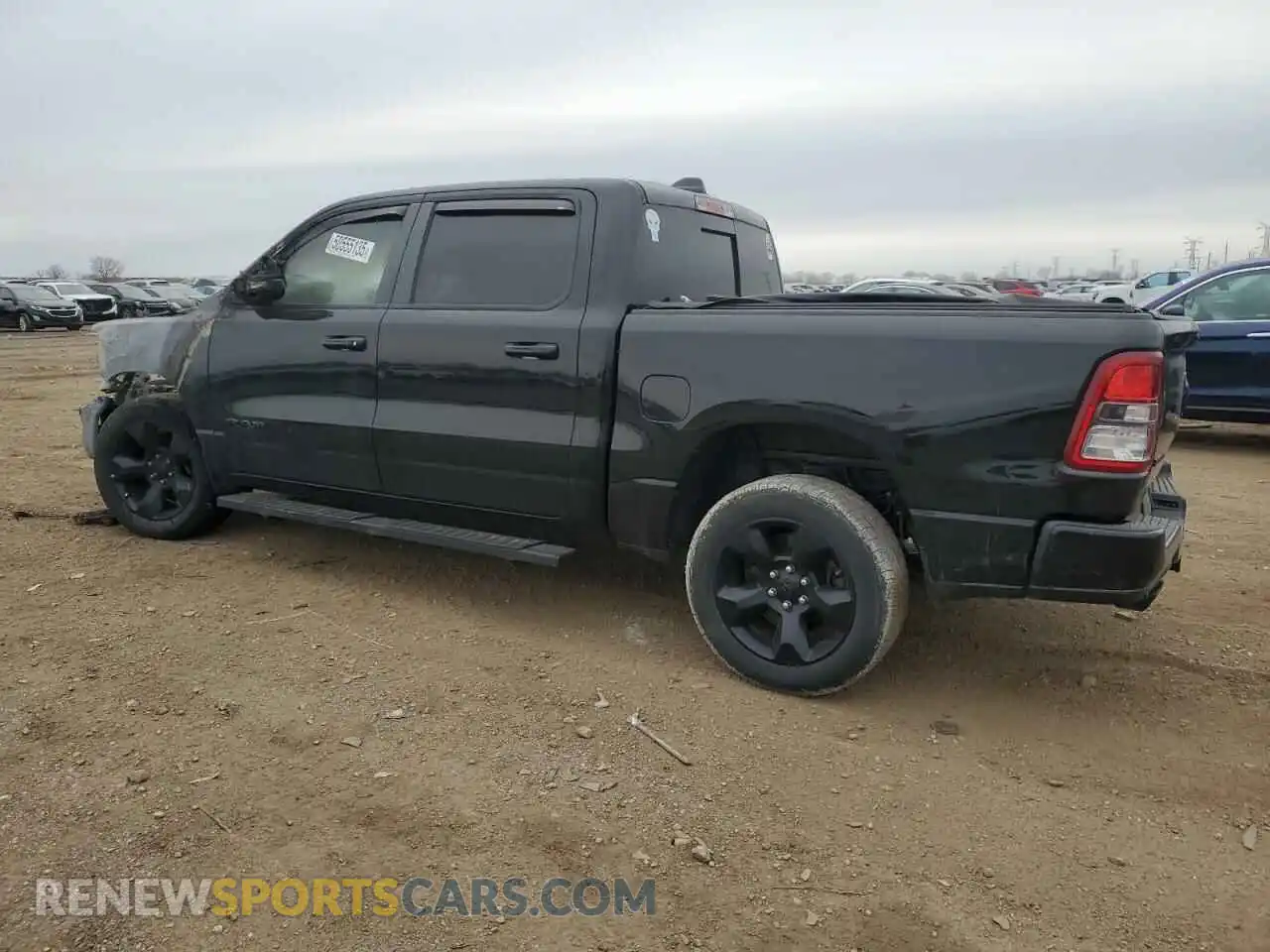 2 Photograph of a damaged car 1C6SRFFT2KN637617 RAM 1500 2019