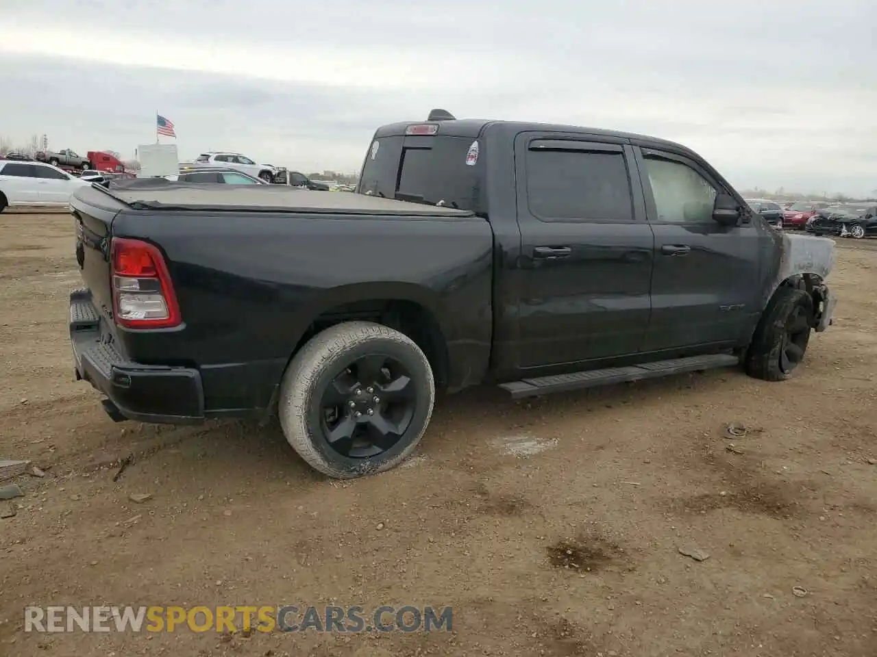 3 Photograph of a damaged car 1C6SRFFT2KN637617 RAM 1500 2019