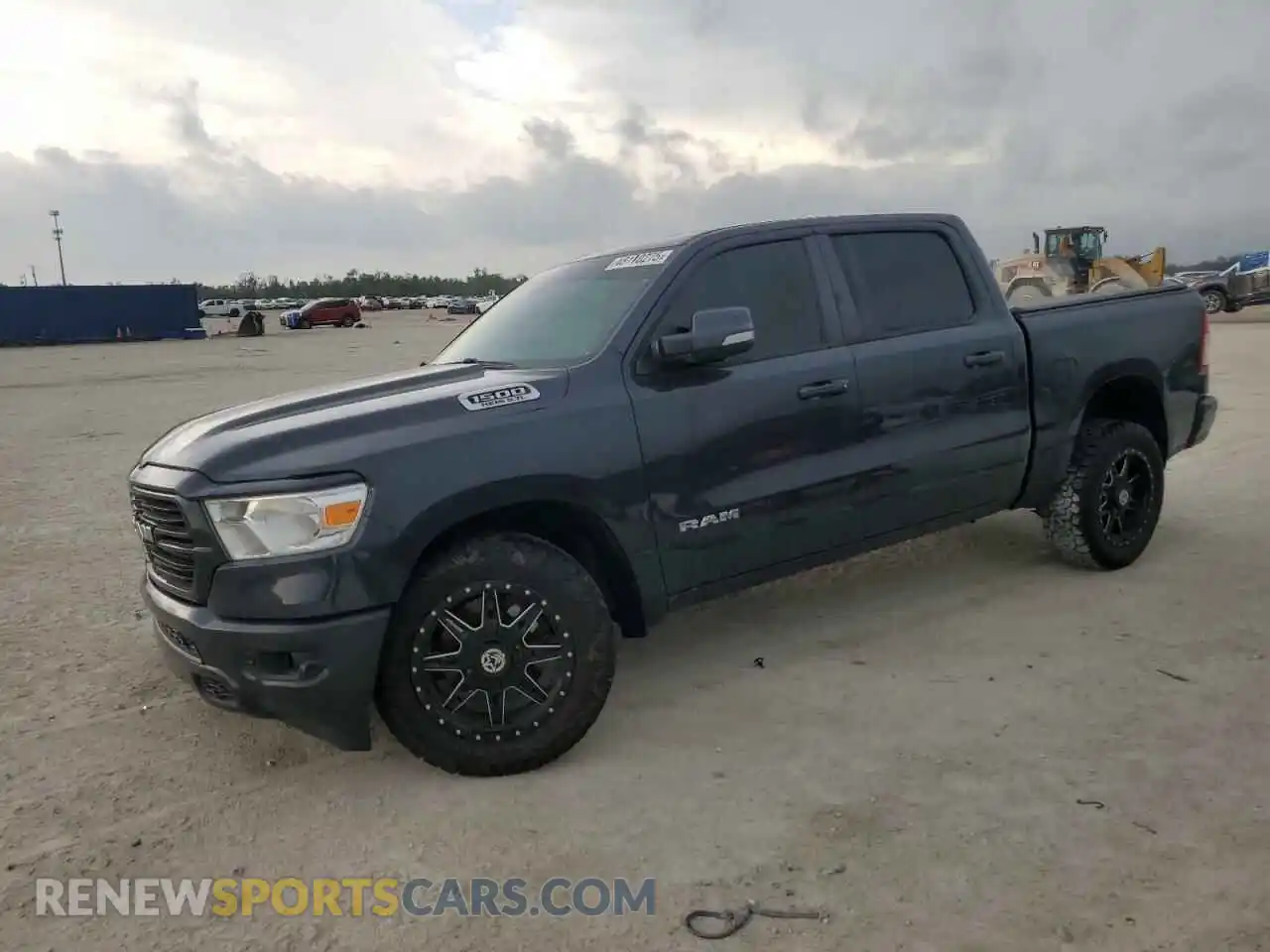 1 Photograph of a damaged car 1C6SRFFT2KN782429 RAM 1500 2019