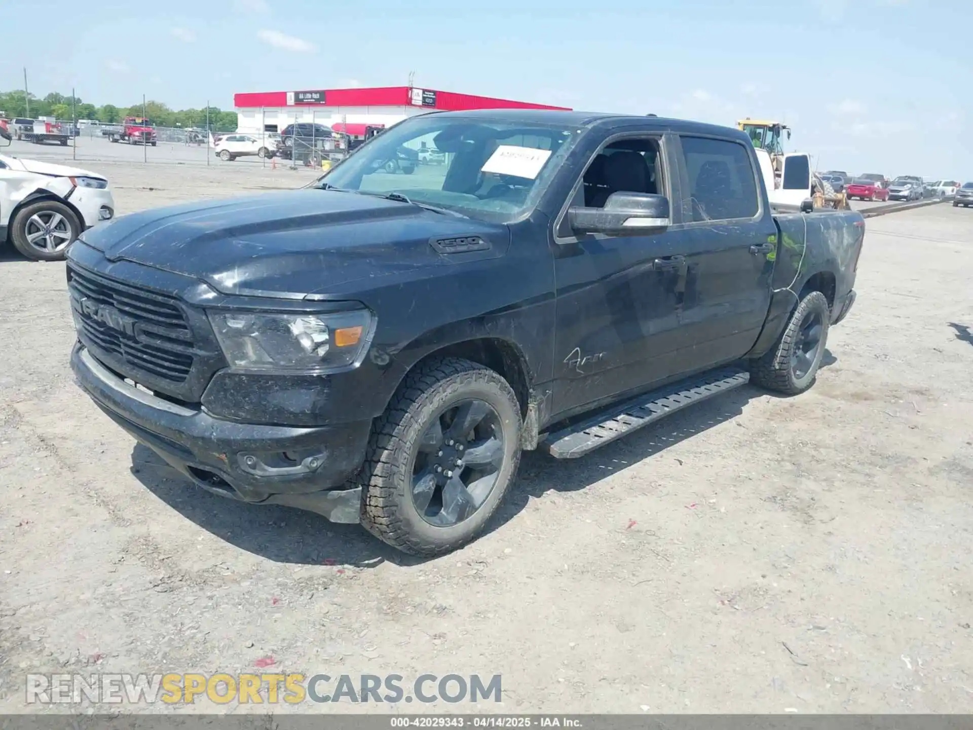 2 Photograph of a damaged car 1C6SRFFT3KN776283 RAM 1500 2019