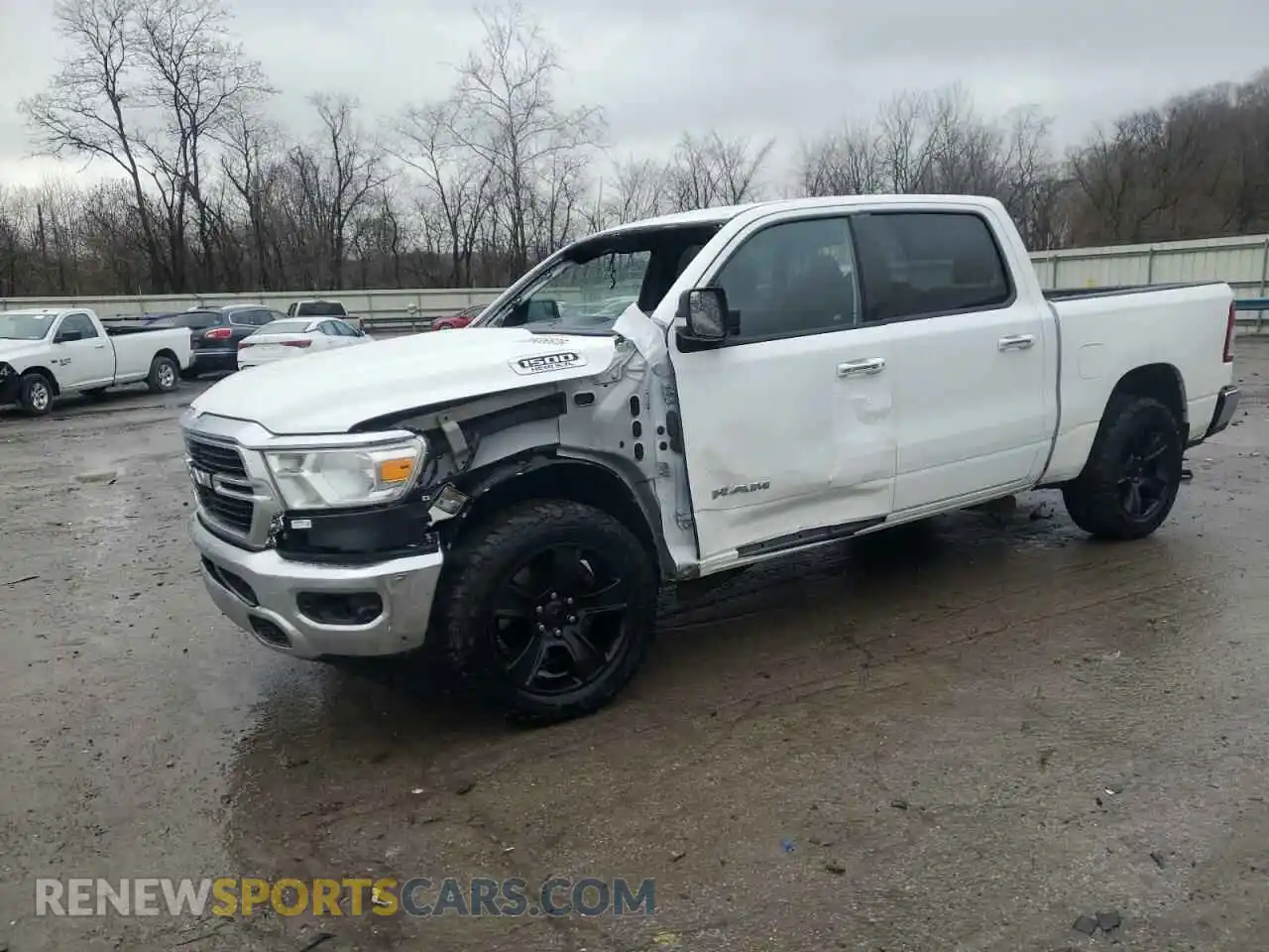 1 Фотография поврежденного автомобиля 1C6SRFFT3KN895449 RAM 1500 2019