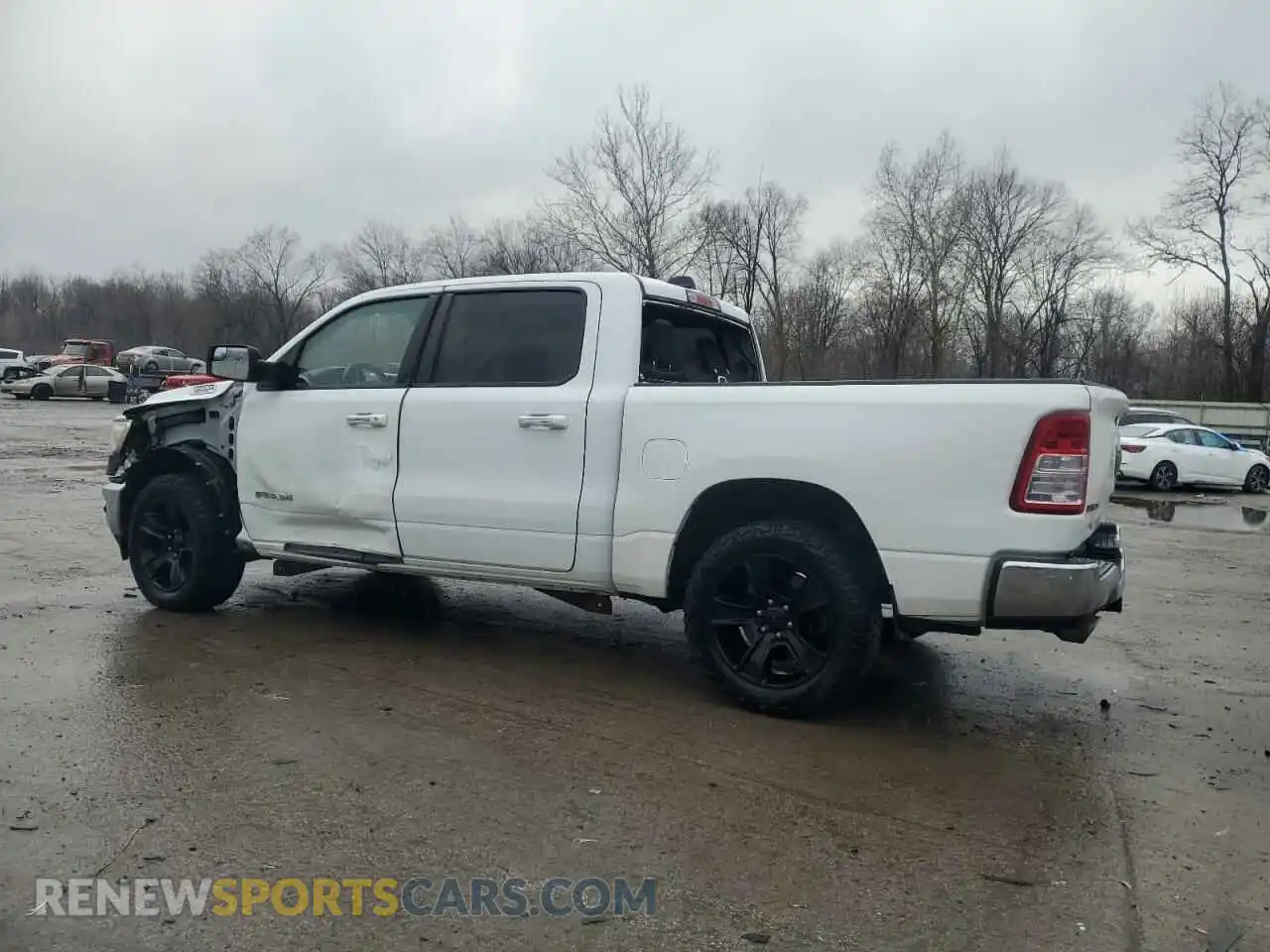 2 Фотография поврежденного автомобиля 1C6SRFFT3KN895449 RAM 1500 2019
