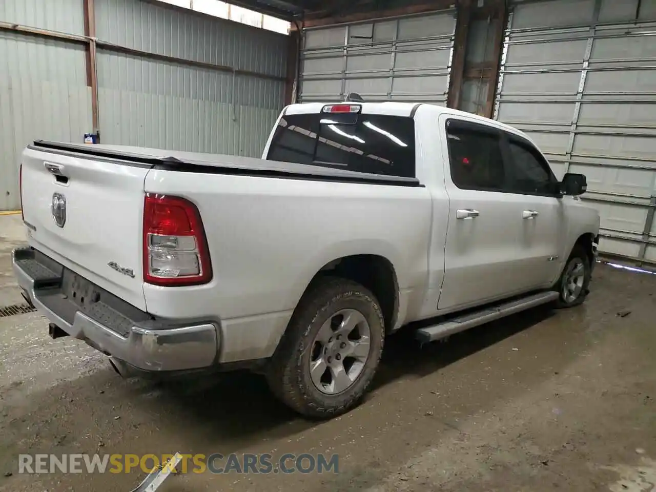 3 Photograph of a damaged car 1C6SRFFT4KN697690 RAM 1500 2019