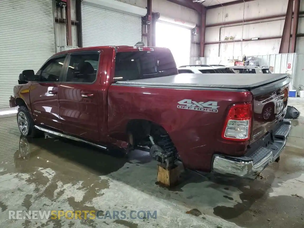 2 Photograph of a damaged car 1C6SRFFT4KN788197 RAM 1500 2019