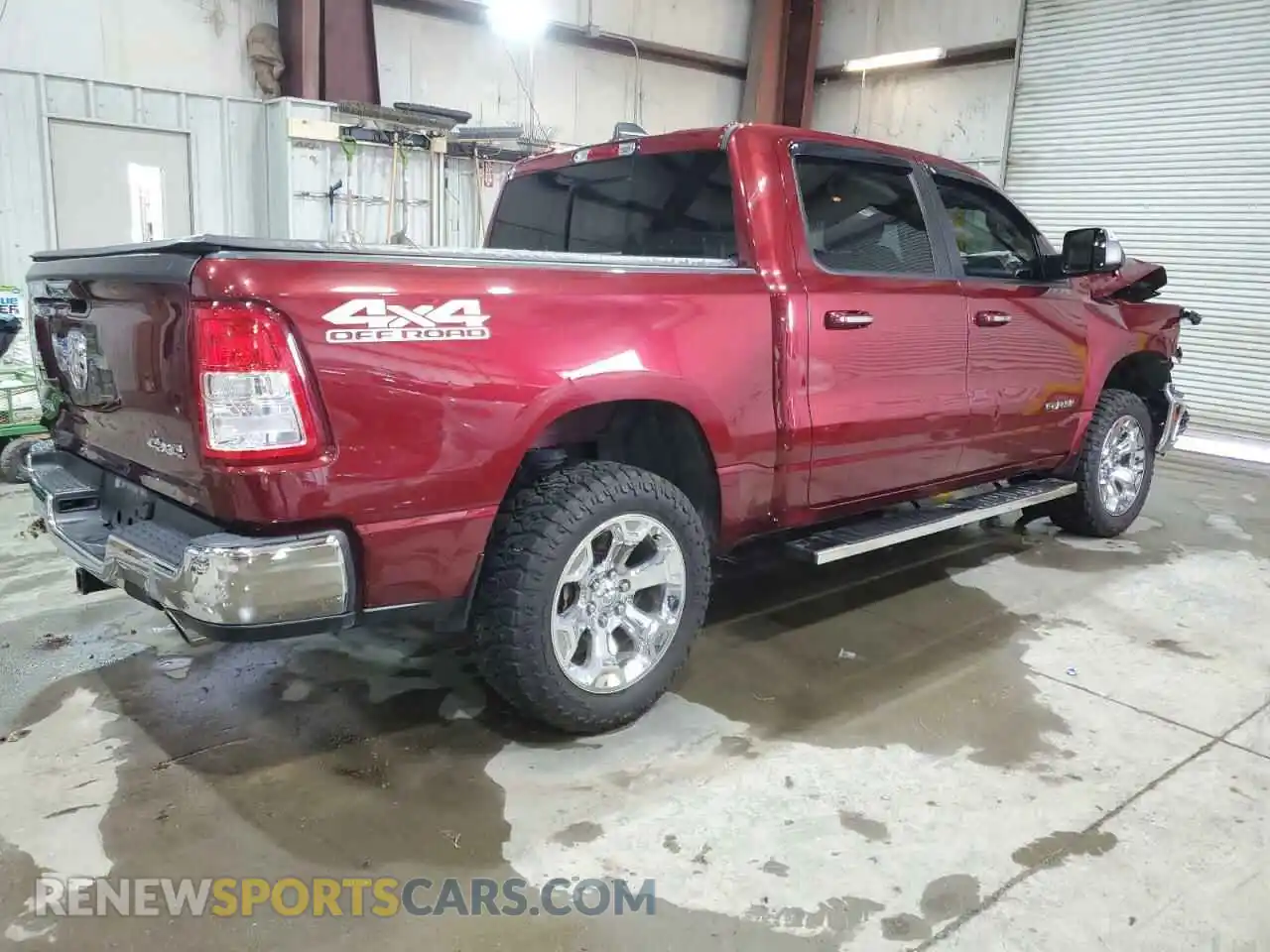 3 Photograph of a damaged car 1C6SRFFT4KN788197 RAM 1500 2019