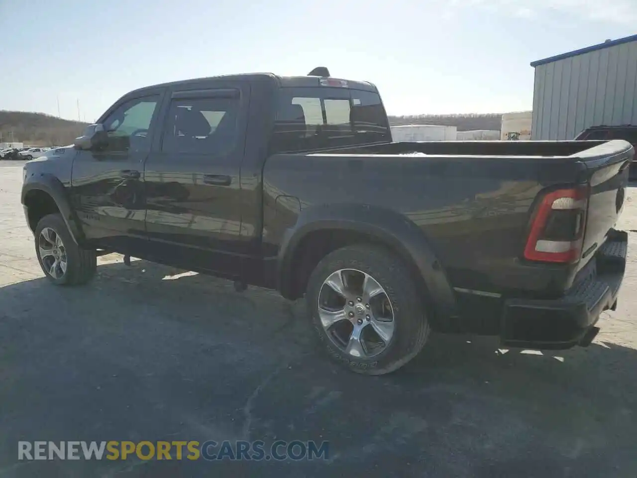2 Photograph of a damaged car 1C6SRFFT5KN621556 RAM 1500 2019