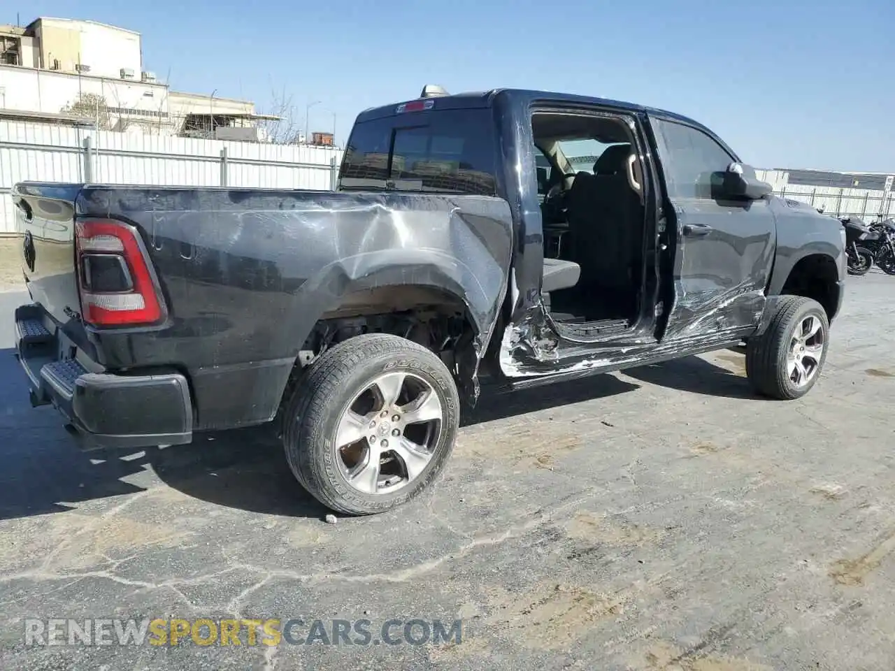 3 Photograph of a damaged car 1C6SRFFT5KN621556 RAM 1500 2019