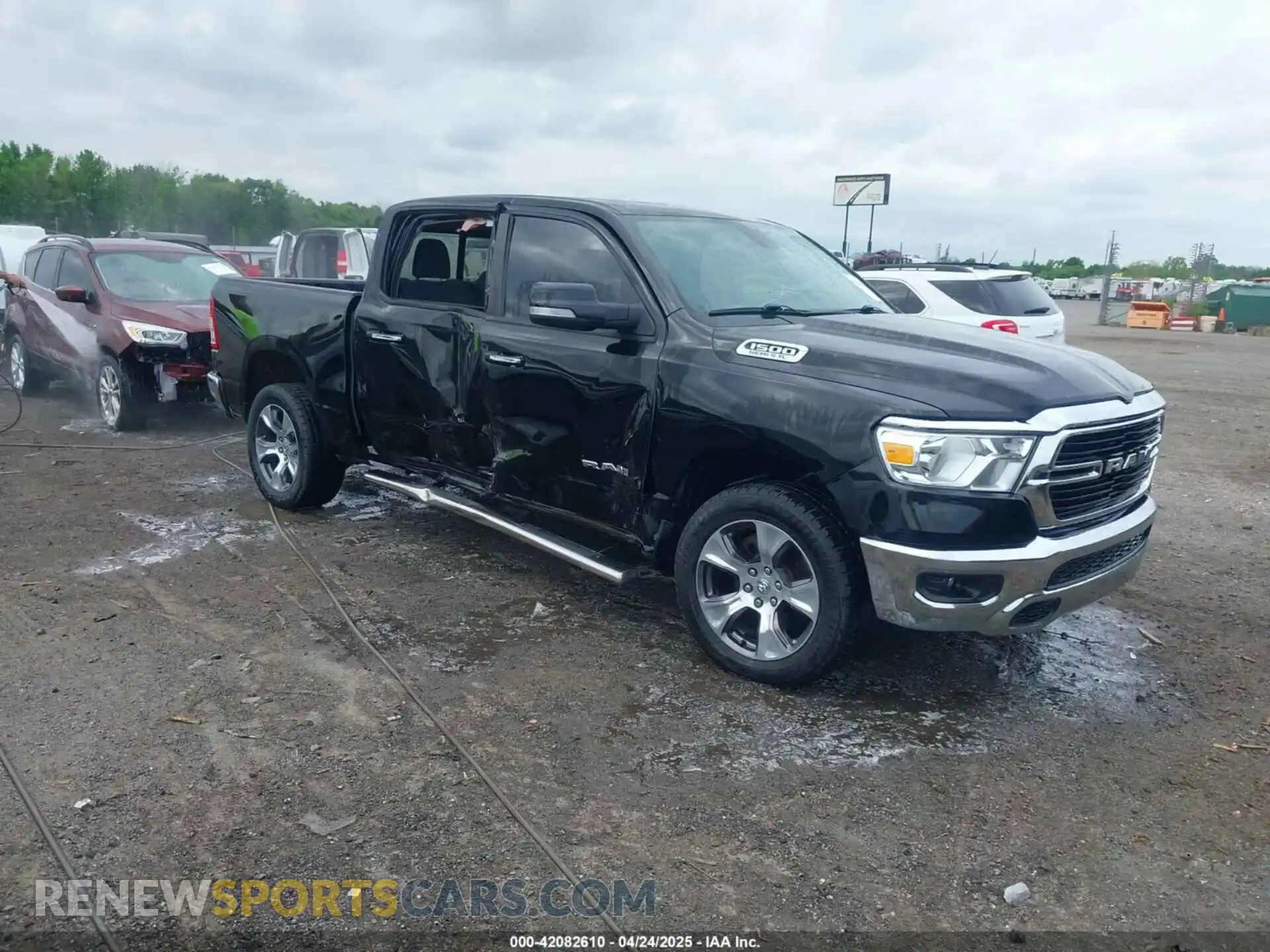 1 fotografías del automóvil dañado 1C6SRFFT5KN649664 RAM 1500 2019