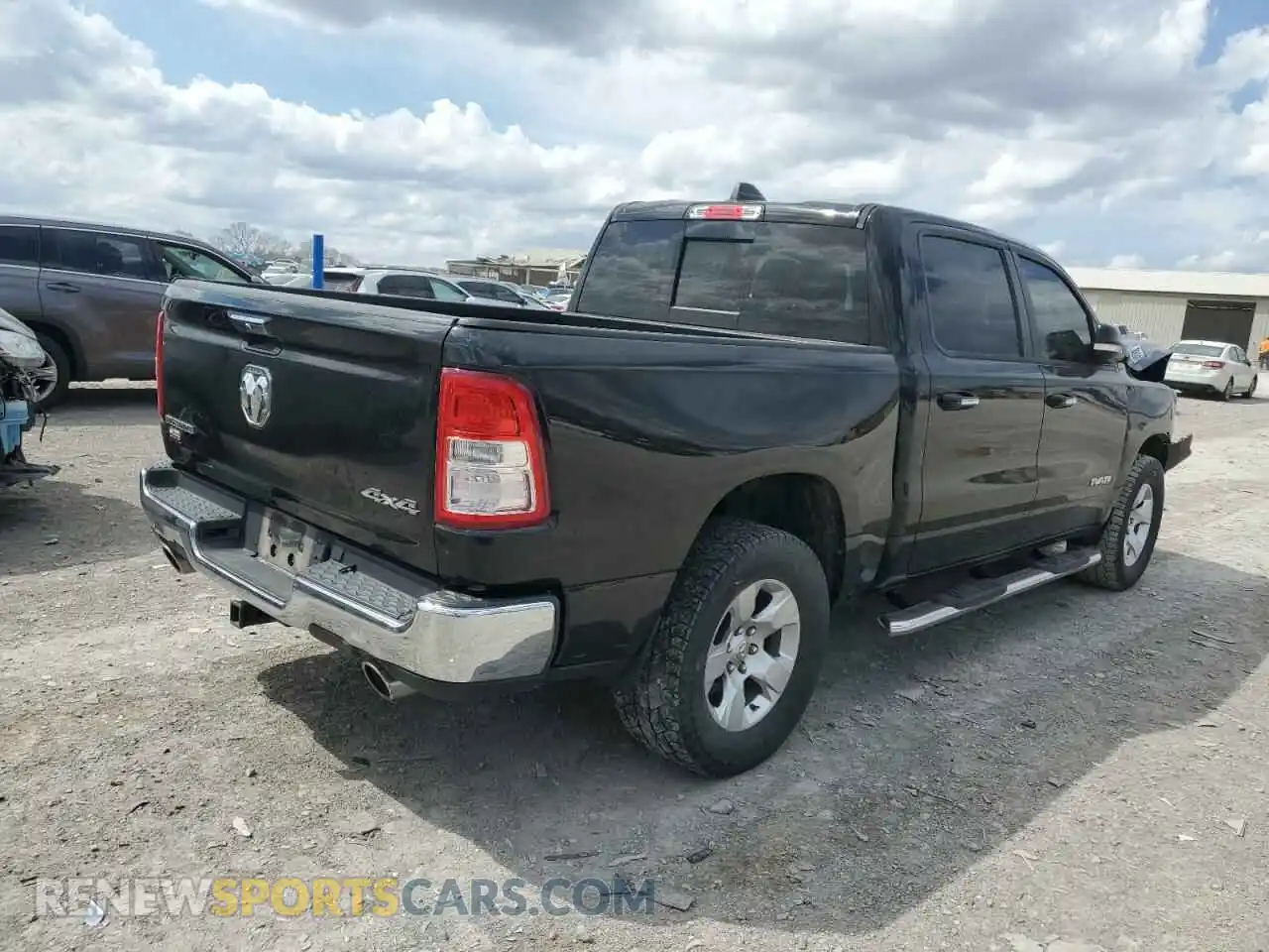 3 Фотография поврежденного автомобиля 1C6SRFFT5KN823779 RAM 1500 2019