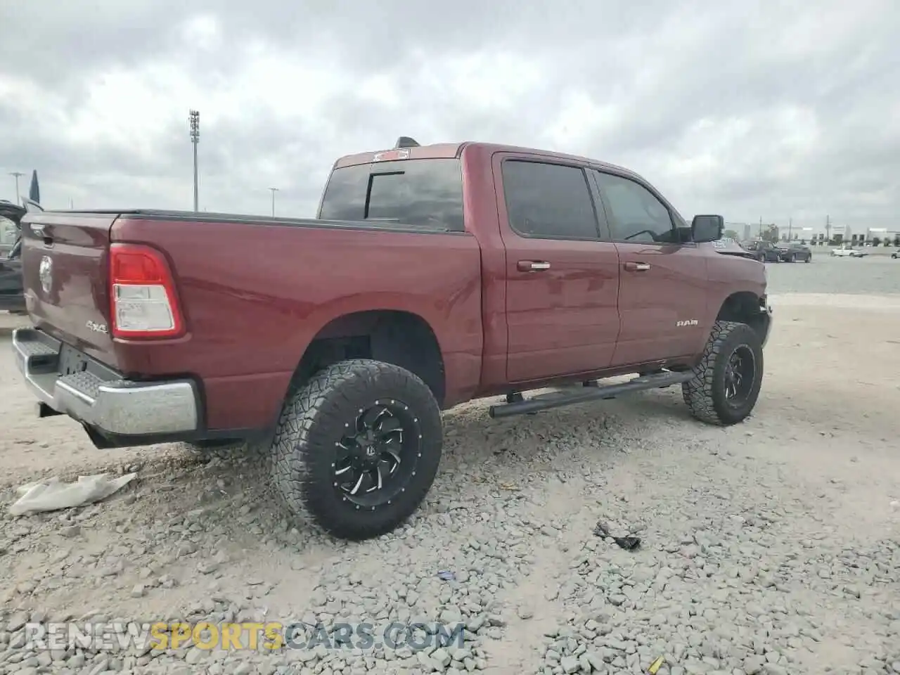 3 Photograph of a damaged car 1C6SRFFT5KN839738 RAM 1500 2019