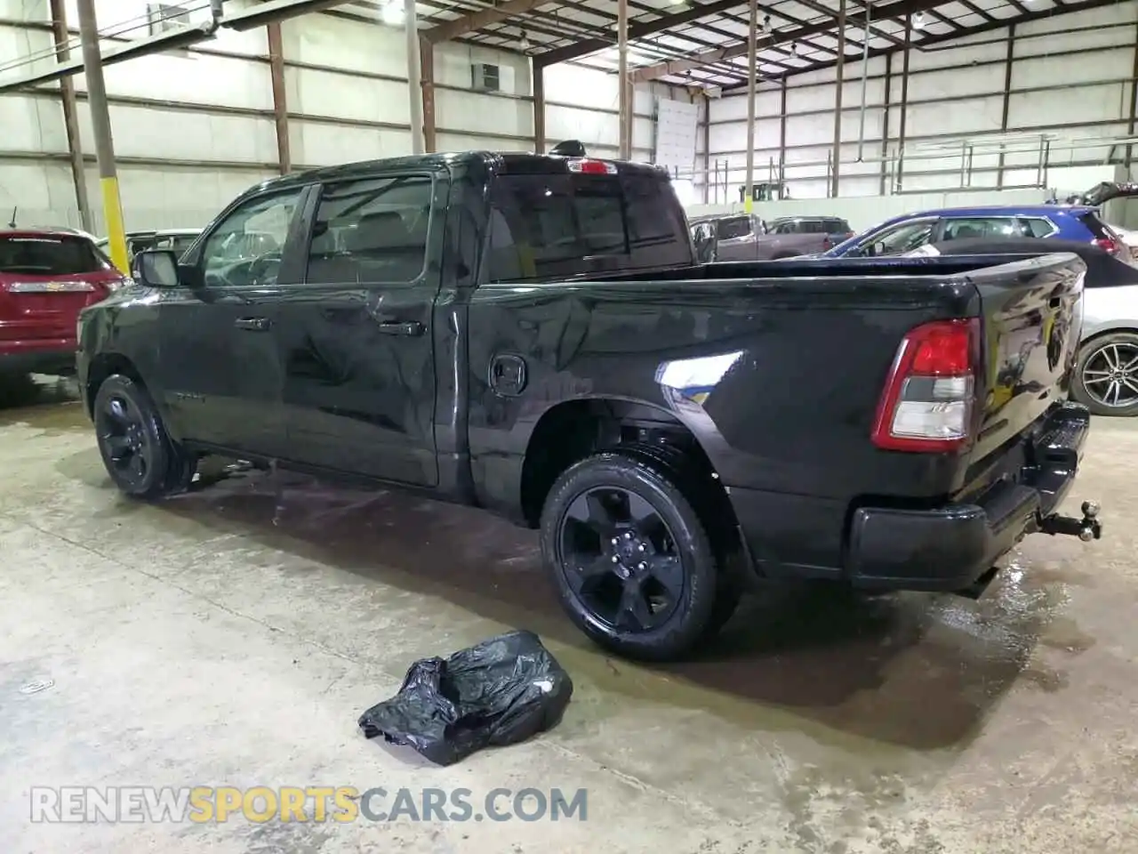2 Photograph of a damaged car 1C6SRFFT5KN850741 RAM 1500 2019