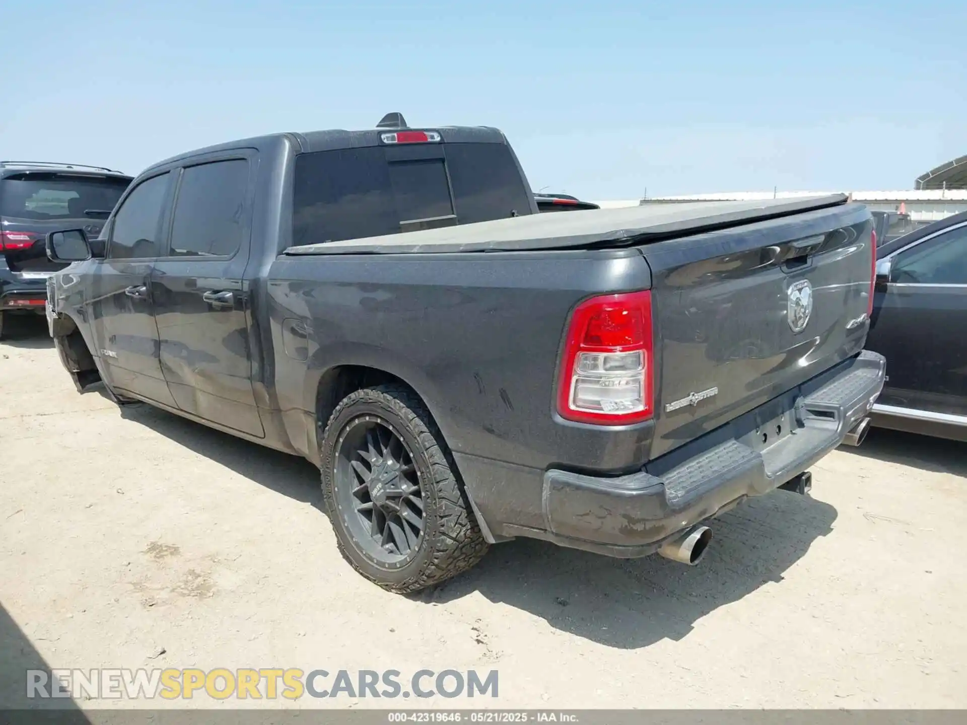 3 Photograph of a damaged car 1C6SRFFT5KN855678 RAM 1500 2019