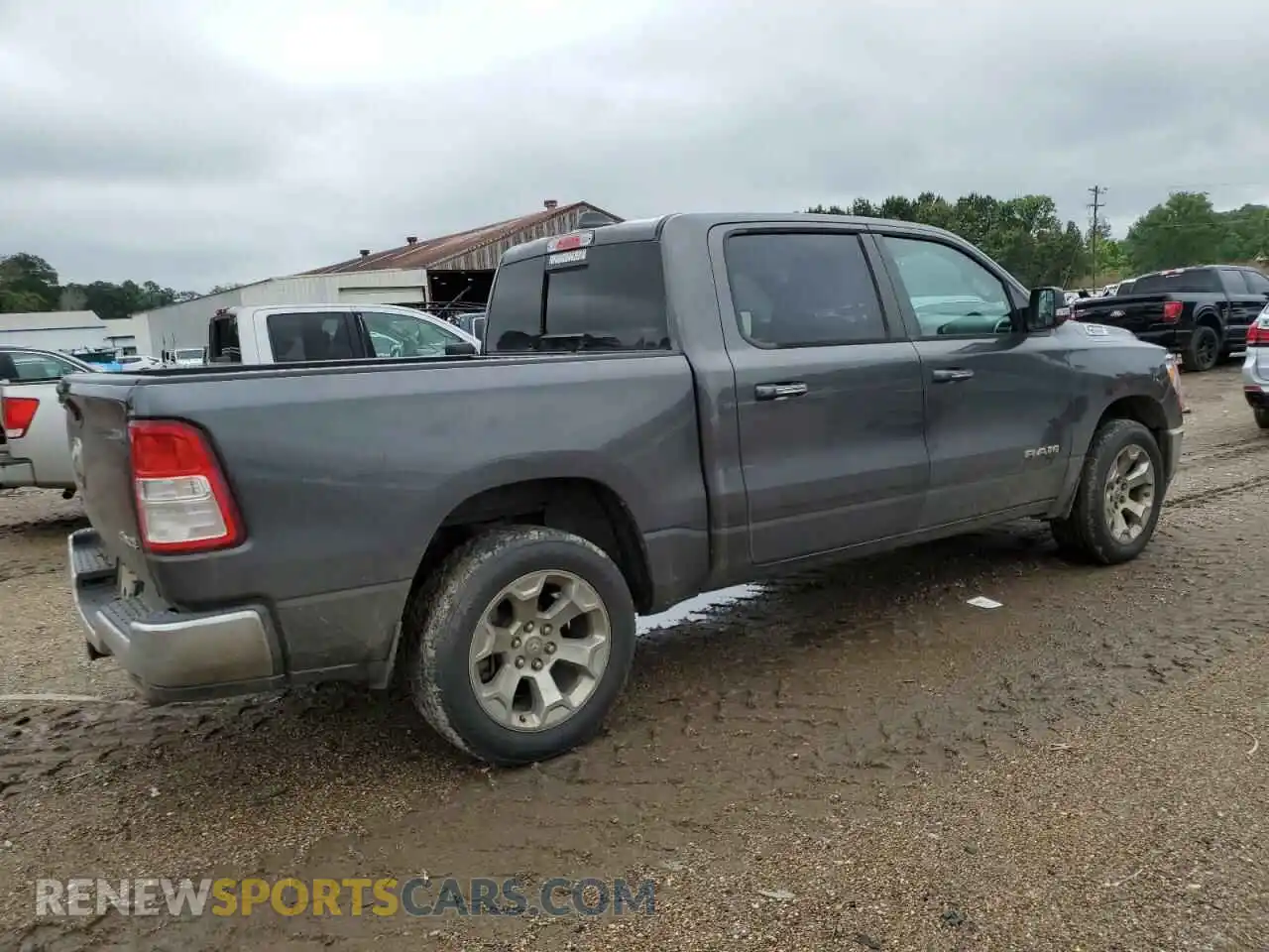 3 Photograph of a damaged car 1C6SRFFT6KN539304 RAM 1500 2019