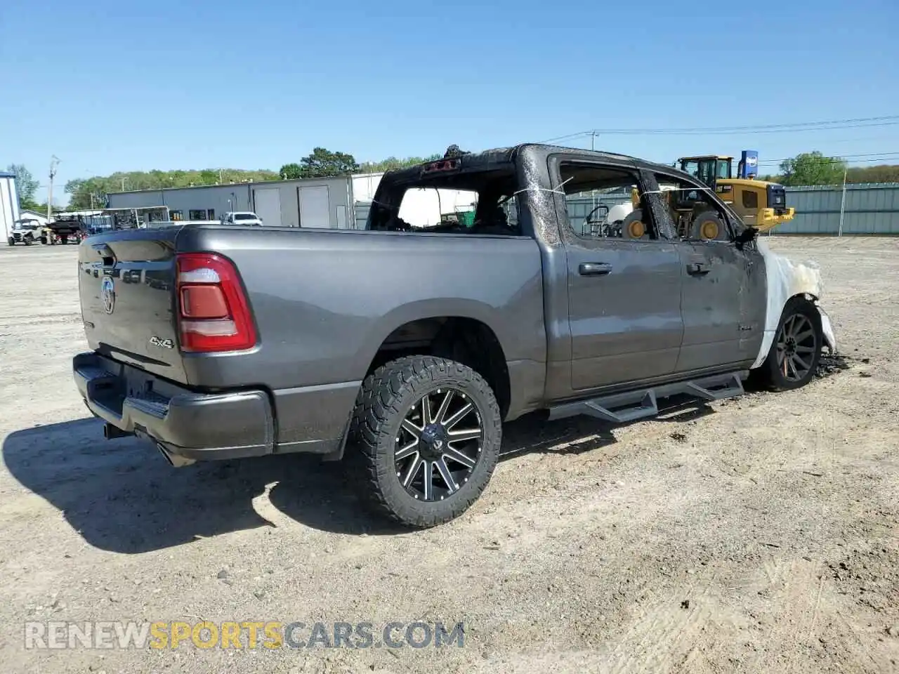 3 Photograph of a damaged car 1C6SRFFT6KN784684 RAM 1500 2019