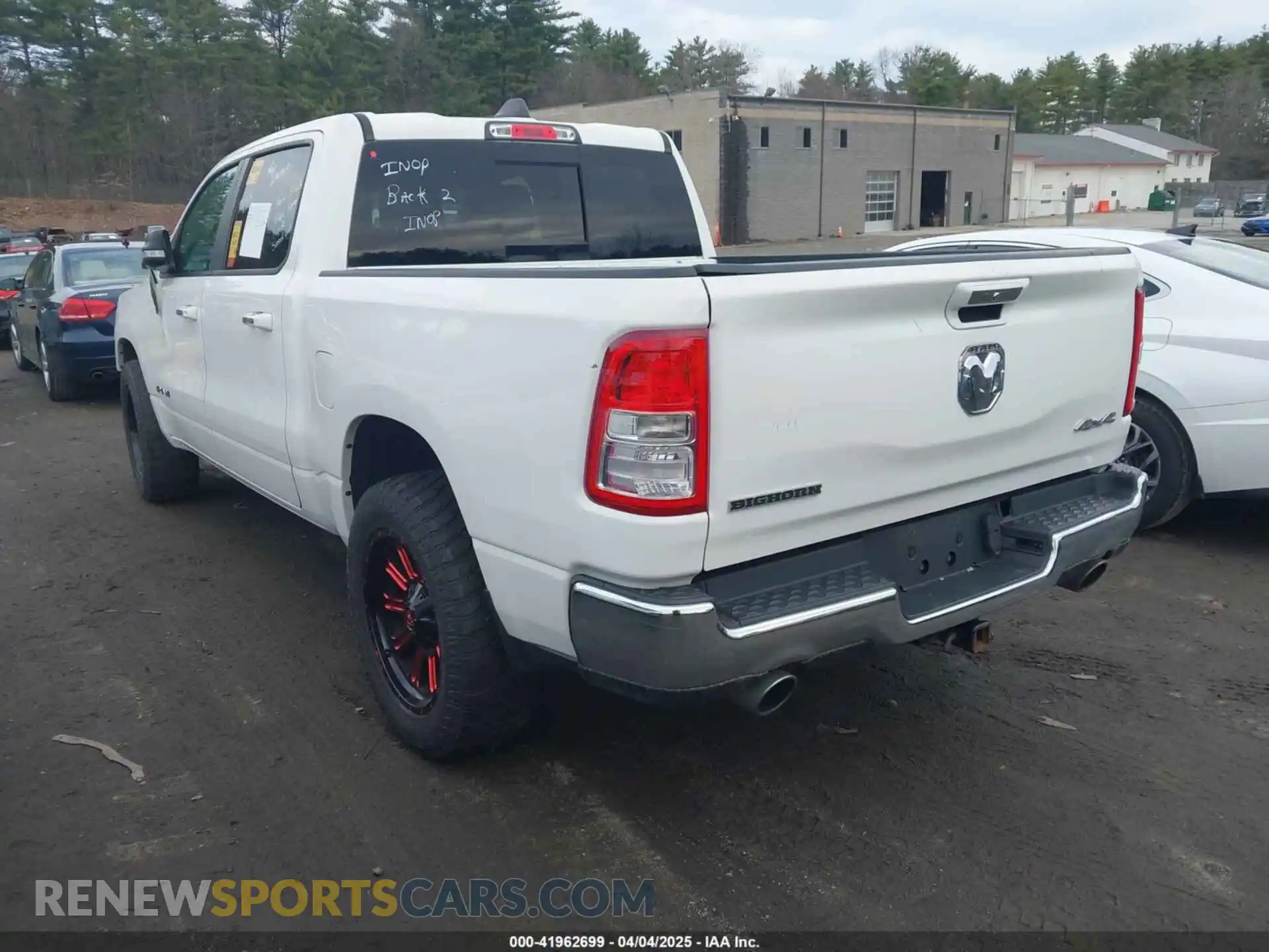 3 Photograph of a damaged car 1C6SRFFT7KN620411 RAM 1500 2019