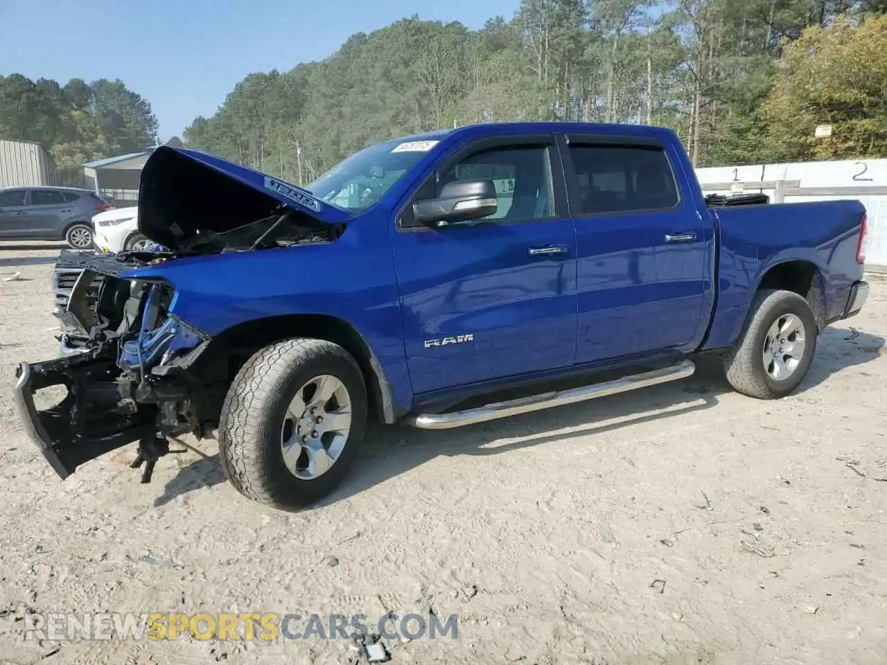 1 fotografías del automóvil dañado 1C6SRFFT7KN663257 RAM 1500 2019