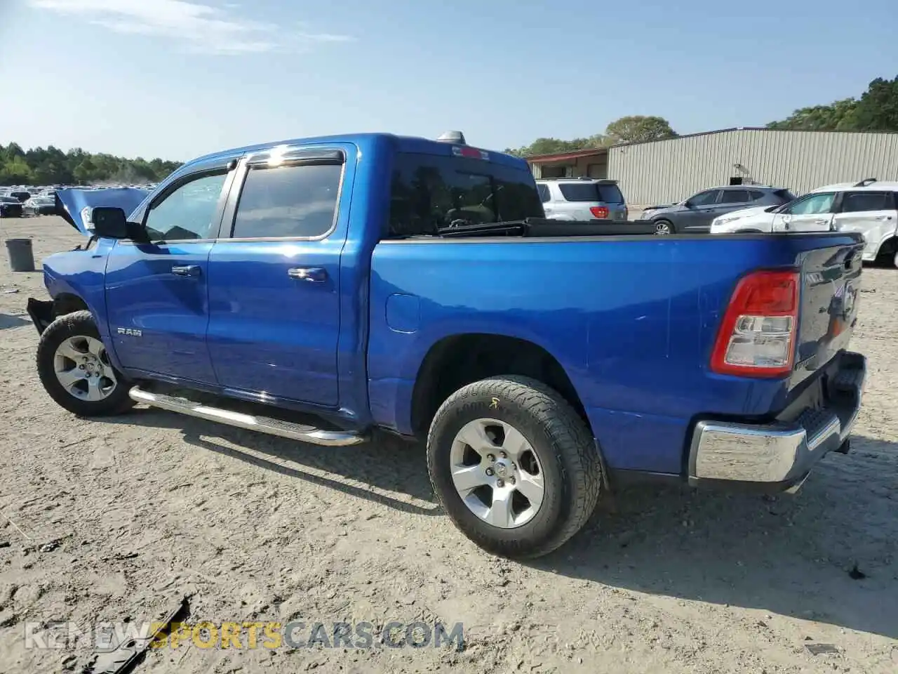 2 fotografías del automóvil dañado 1C6SRFFT7KN663257 RAM 1500 2019