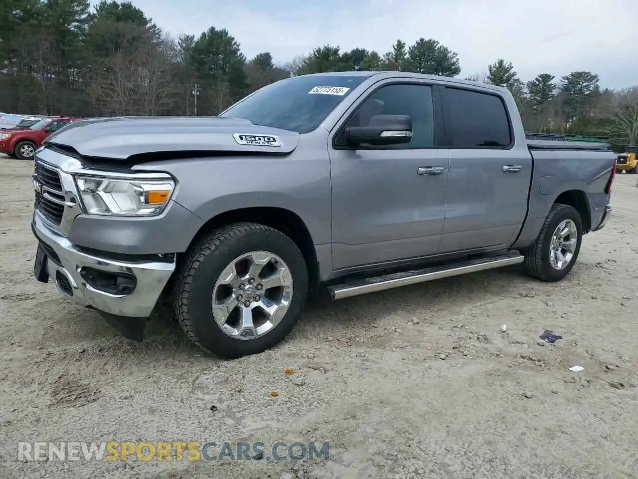 1 Photograph of a damaged car 1C6SRFFT8KN754148 RAM 1500 2019