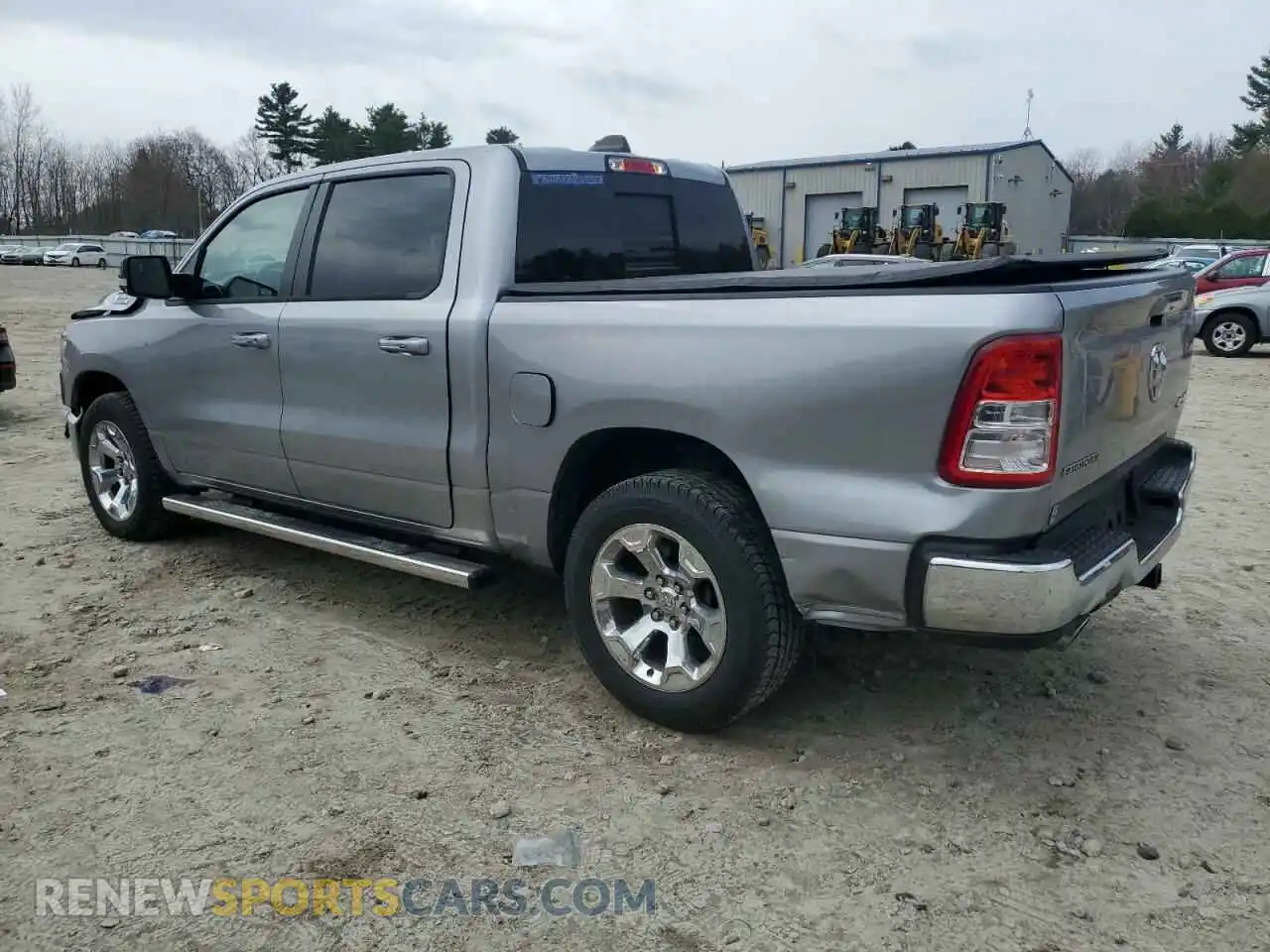 2 Photograph of a damaged car 1C6SRFFT8KN754148 RAM 1500 2019