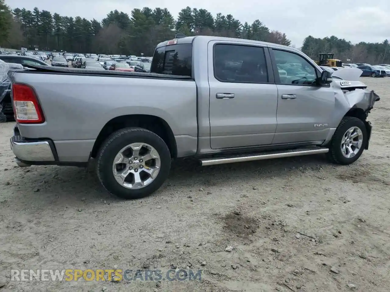 3 Photograph of a damaged car 1C6SRFFT8KN754148 RAM 1500 2019