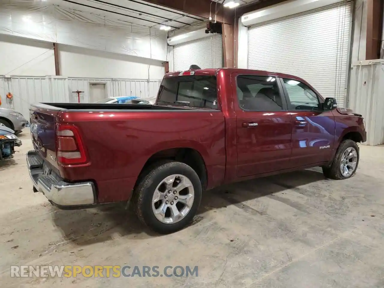 3 Photograph of a damaged car 1C6SRFFT8KN790860 RAM 1500 2019