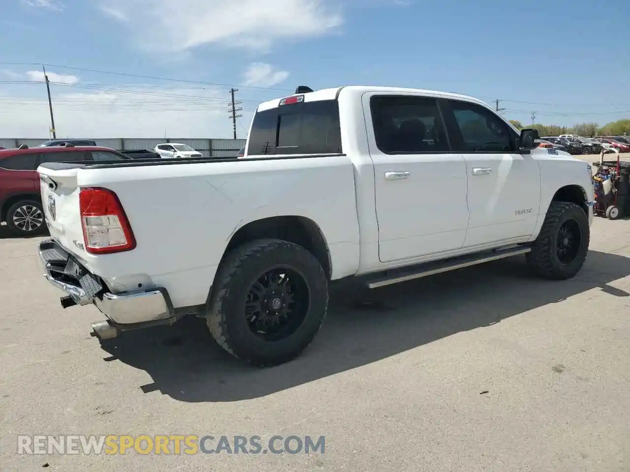3 Photograph of a damaged car 1C6SRFFT8KN798912 RAM 1500 2019