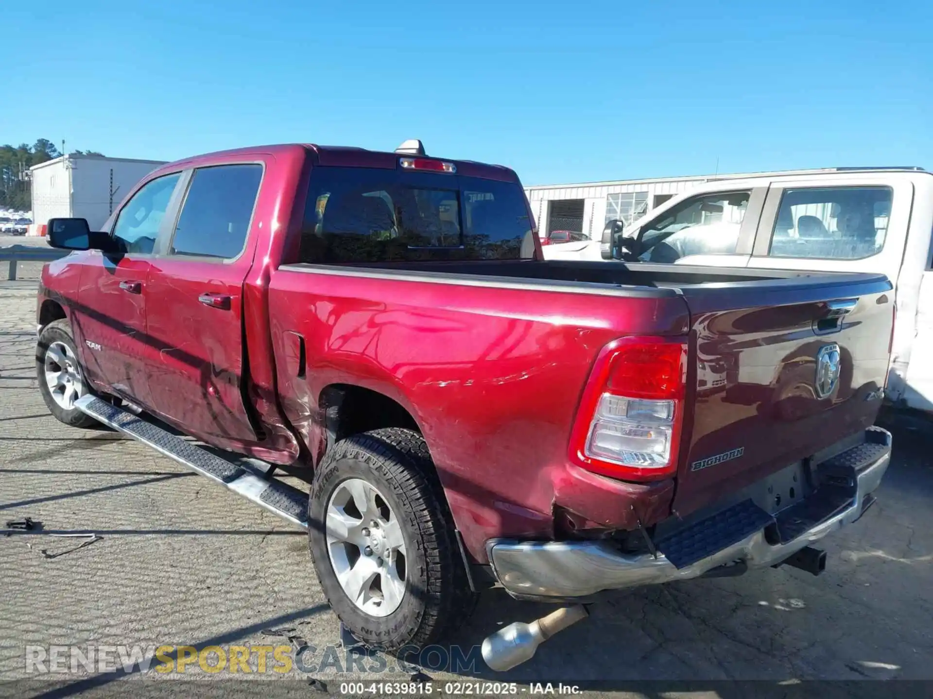 3 Photograph of a damaged car 1C6SRFFT8KN870451 RAM 1500 2019